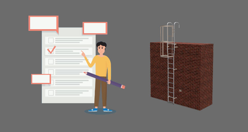 DGUV Prüfungen Steigleitern