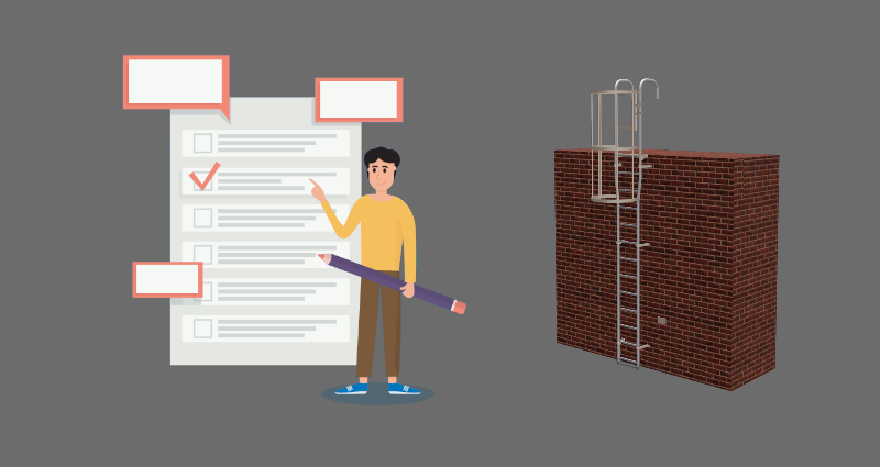 DGUV Prüfungen Steigleitern